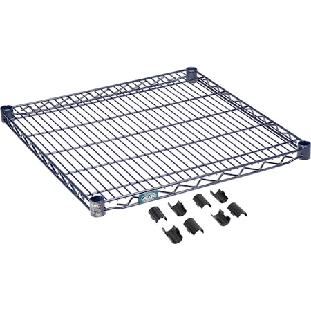 Nexel Nexelon Wire Shelf 24inW x 24inD S2424N